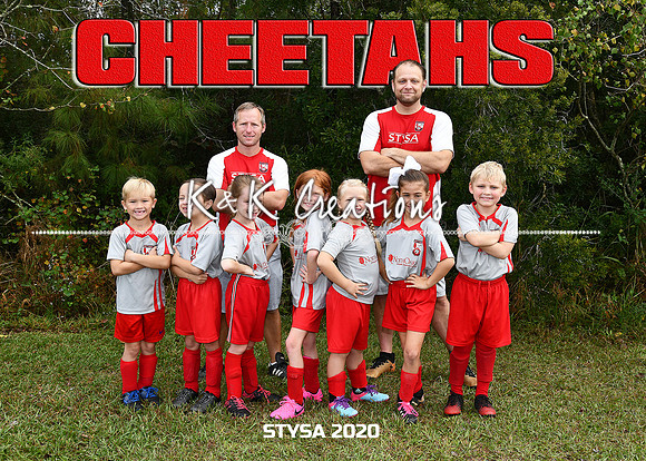 5X7 CHEETAHS TEAM COACH JOSH