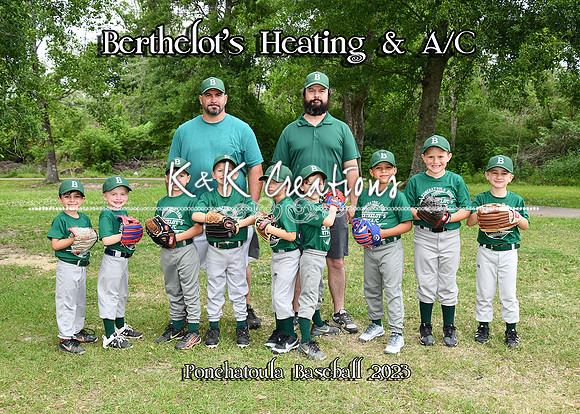 5x7 berthelots 6cp team