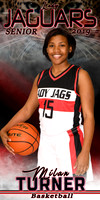 MILAN TURNER BASKETBALL BANNER