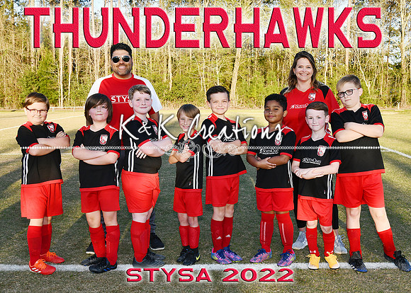 5x7 thunderhawks coach rene team