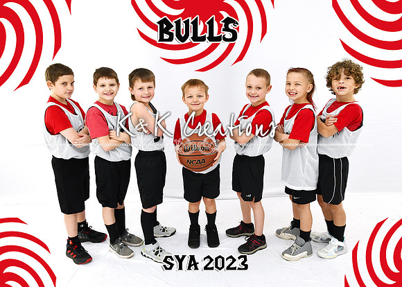 5x7 bulls team sya