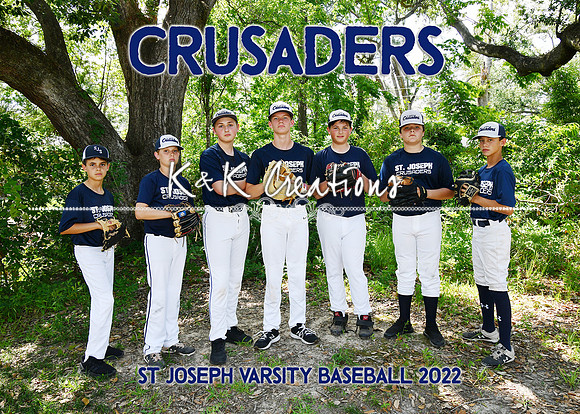 5X7 SJS VARSITY BASEBALL TEAM