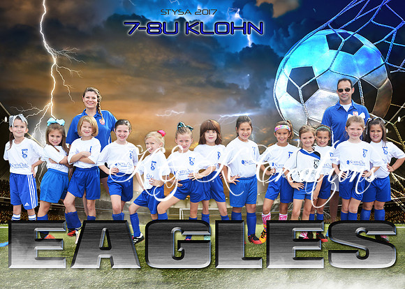 5X7 7-8U KLOHN EAGLES TEAM