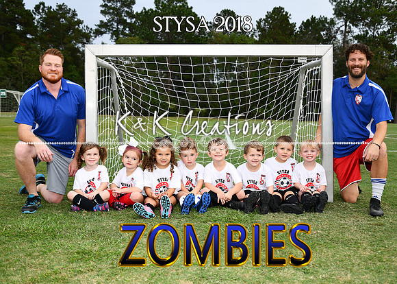 5X7 4U ZOMBIES MGOEY TEAM
