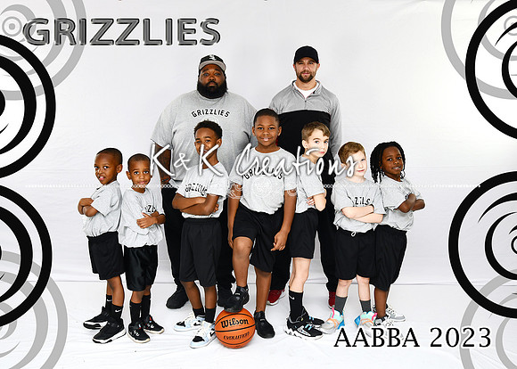 5X7 GRIZZLIES TEAM