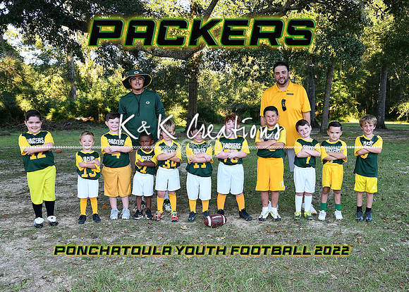 5X7 PACKERS FLAG FOOTBALL TEAM