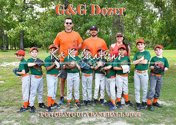 5x7 7 8 g&g dozer team