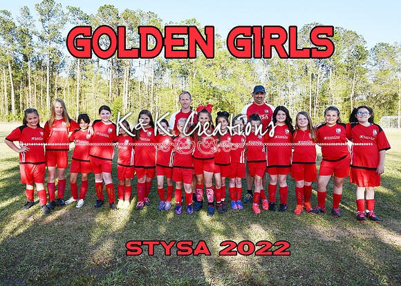 5X7 GOLDEN GIRLS COACH DANNY TEAM