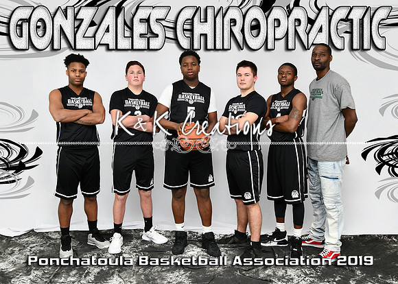 5x7 Boys 15-18 GONZALES CHIROPRACTIC TEAM