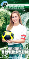 HANNAH HENDERSON SOCCER BANNER