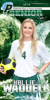 HALLIE WADDELL SOCCER BANNER