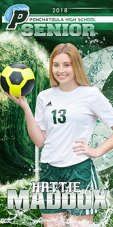 HATTIE MADDOX SOCCER BANNER