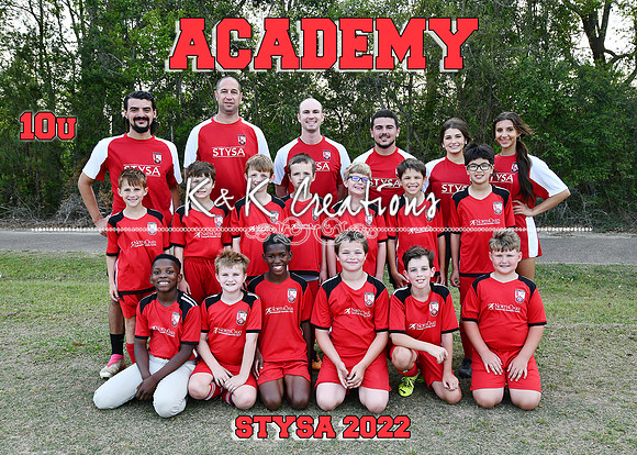 5X7 10U ACADEMY TEAM BOYS