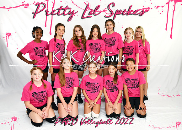 5x7 pretty lil spikes team