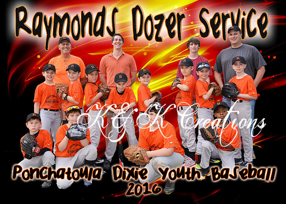 5x7 raymonds dozer team