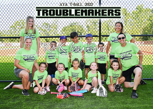 5X7 TROUBLEMAKERS TEAM