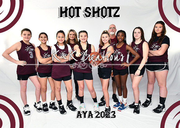 5X7 HOT SHOTZ WAYLAND TEAM