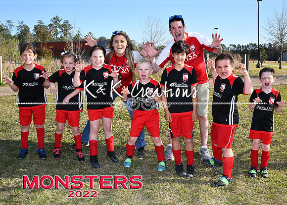 5X7 FUN MONSTERSTEAM