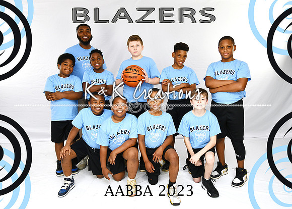 5X7 BLAZERS TEAM