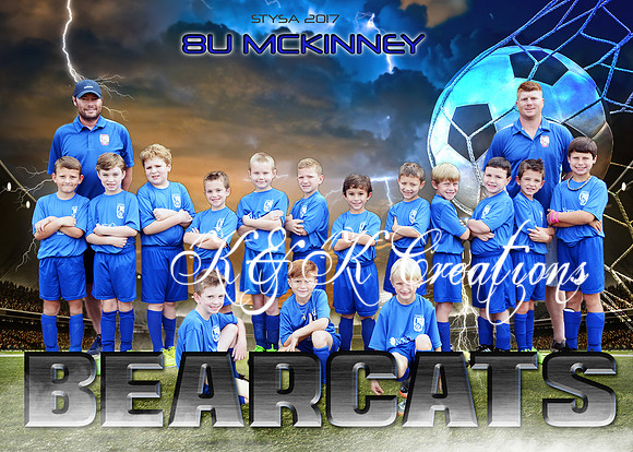 5X7 8U MCKINNEY BEARCATS