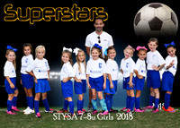 7-8U girls AJ KLOHN SUPERSTARS