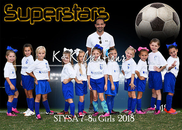 5x7 STYSA 7-8U AJ KLOHN SUPERSTARS TEAM
