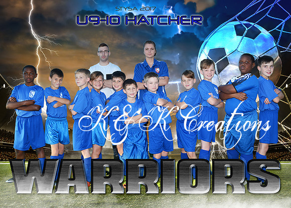 5X7 9-10U HATCHER WARRIORS