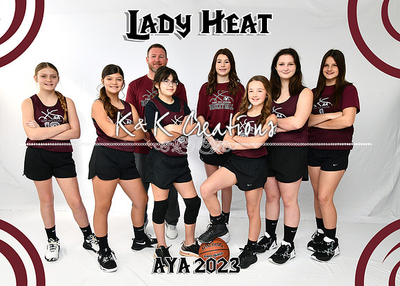 5X7 LADY HEAT G11-13 TEAM