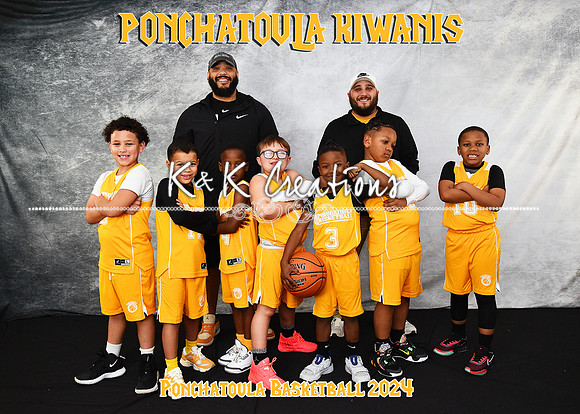 5X7 PONCHATOULA KIWANIS BOYS TEAM
