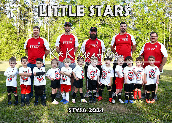 5X7 LITTLE STARS TEAM