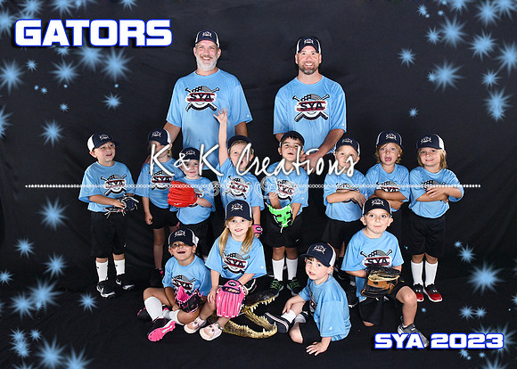 5X7 GATORS TEAM