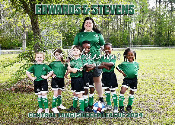 5X7 EDWARDS & STEVENS TEAM