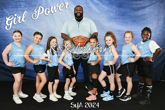8x12 girl power team