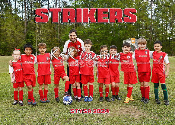 5X7 STYSA STRIKERS TEAM