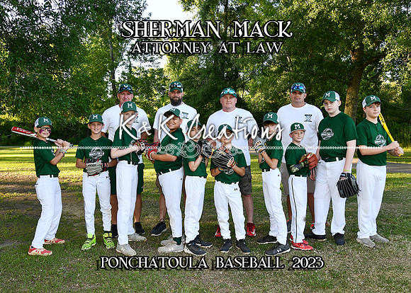 5X7 SHERMAN MACK TEAM