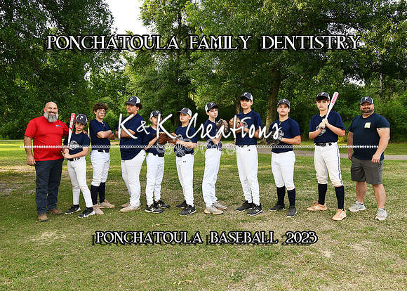 5X7 PONCHY FAMILY DENTISTRY TEAM