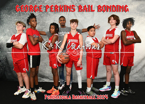 5X7 GEORGE PERKINS BAIL BONDING TEAM