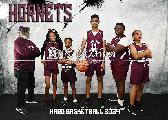 5x7 hornets team