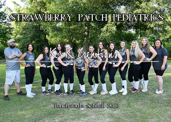 5X7 STRAWBERRY PATCH PEDS TEAM