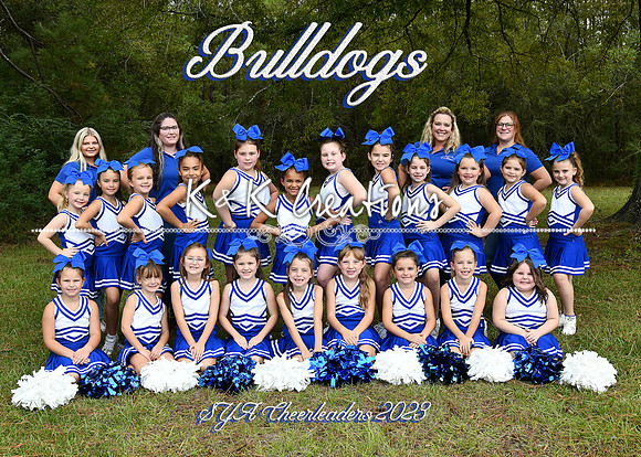5x7 sya cheerleaders team