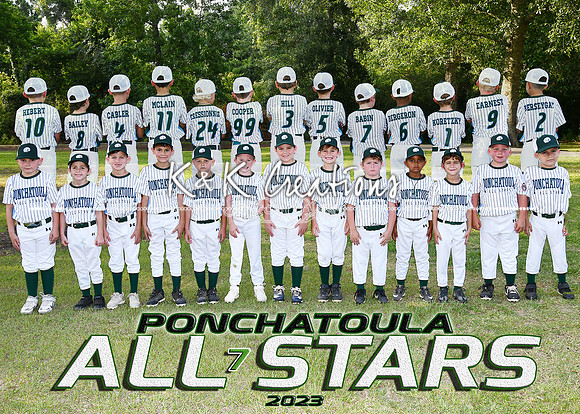 5X7 f&b TEAM ALLSTARS 7U