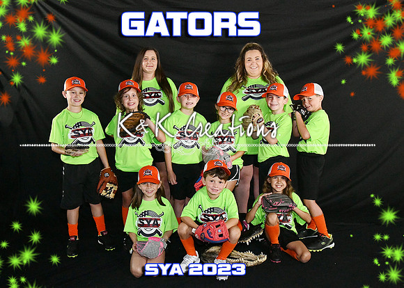 5X7 THE GATORS TEAM
