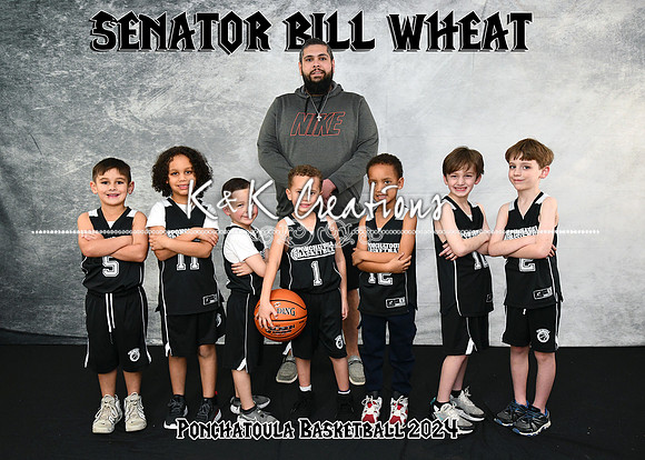 5X7 SENATOR BILL WHEAT TEAM