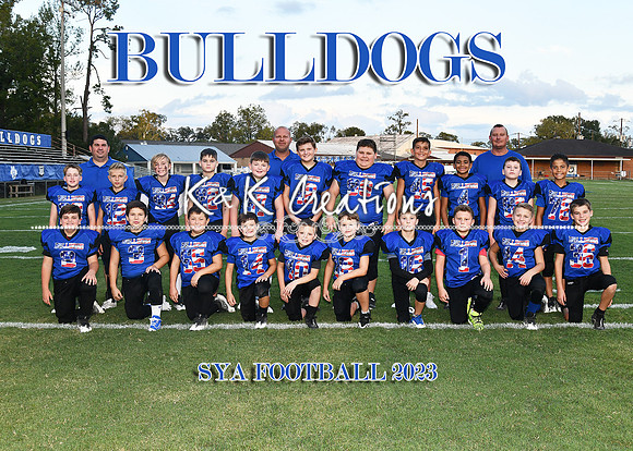5x7 9-10 SYA FOOTBALL TEAM