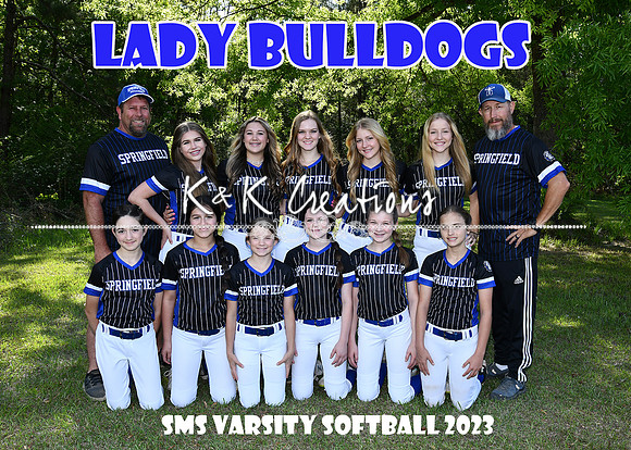 5X7 SMS VARSITY SOFTBALL TEAM