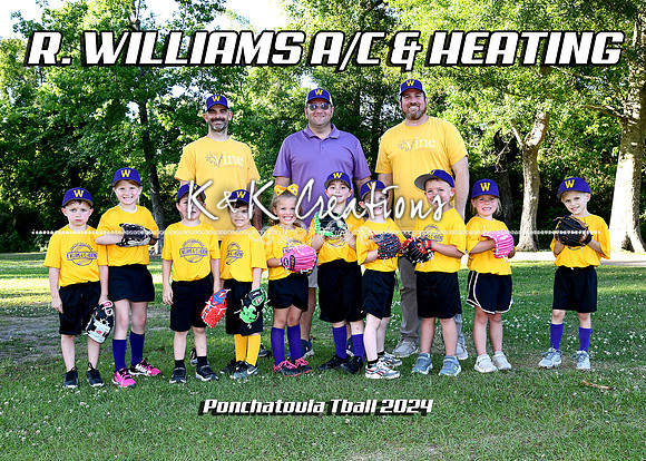 5X7 RWILLIAMS TBALL TEAM