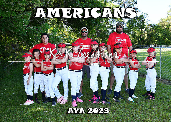 5X7 AMERICANS TEAM