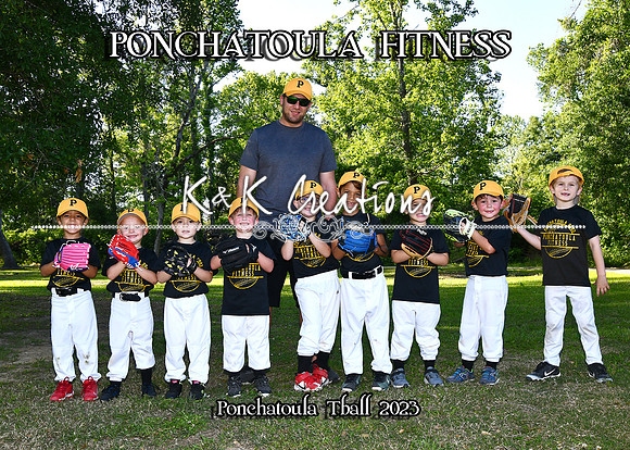5x7 tball ponchatoula fitness team