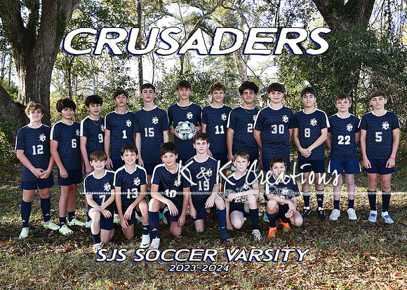 5X7 SJS BOYS SOCCER VARSITY TEAM