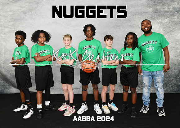 5X7 NUGGETS TEAM